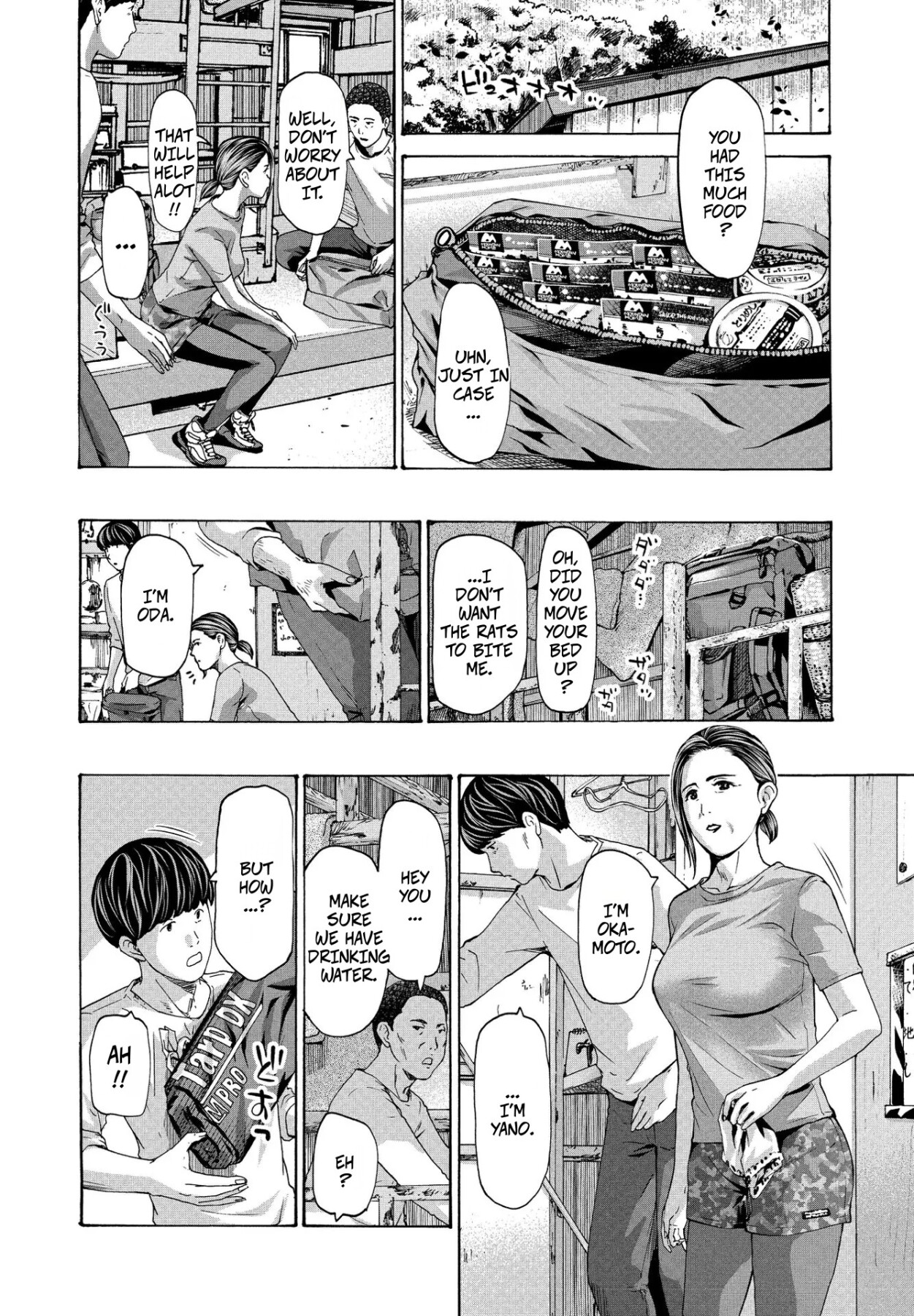 Hentai Manga Comic-At the Shelter-Read-8